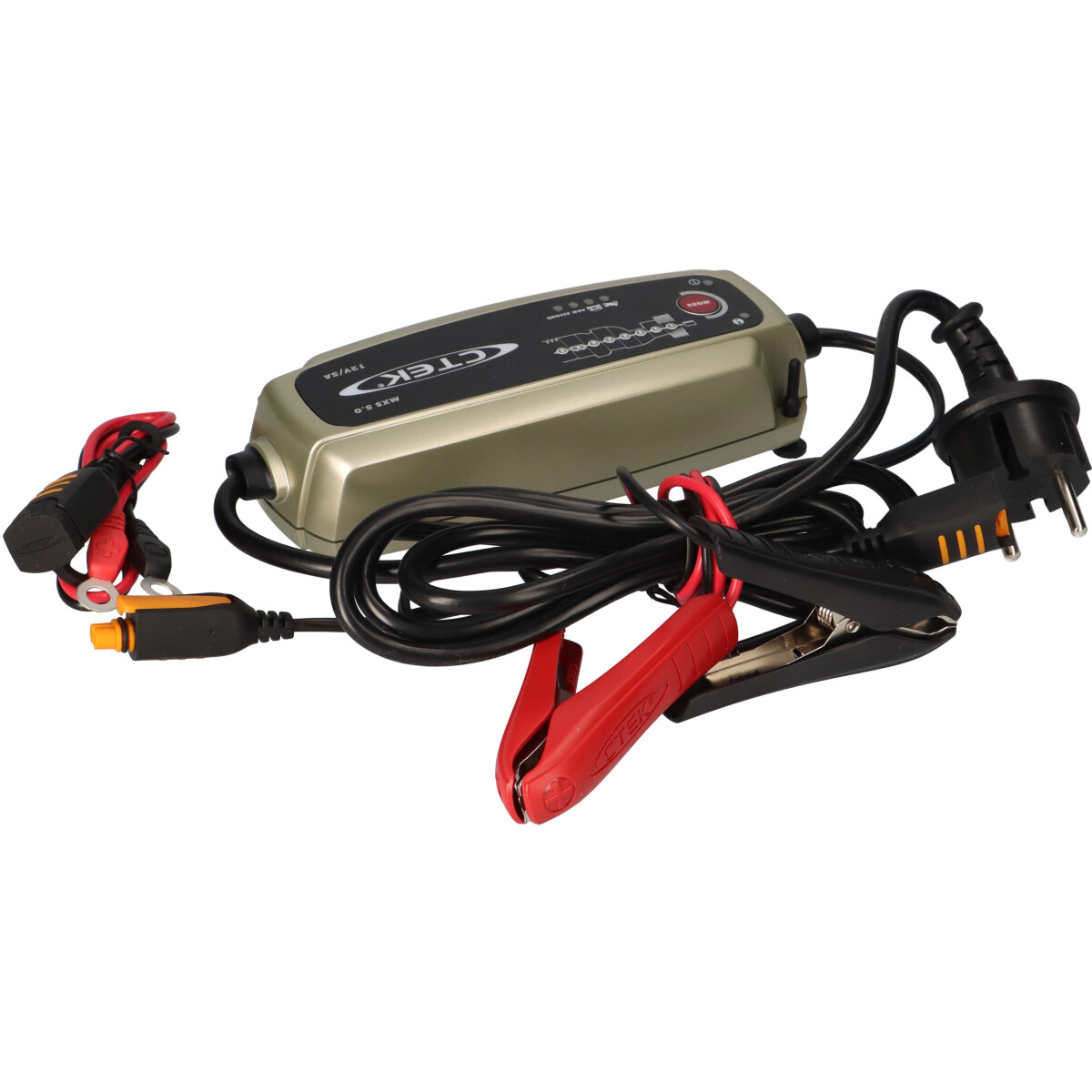CTEK MXS 5.0 Ladegerät (AC-Netz) für Blei Akku 12V 5A Ladestrom Hochfrequenzladegerät