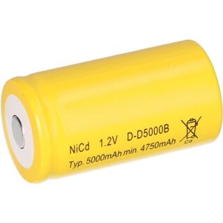 Mexcel Akku NiCd D Mono 1,2V 5000mAh NS5000D-I Hochstrom