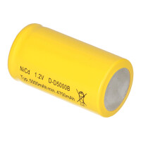 Mexcel NS5000D-I NiCd-Akku D 1,2V 5000mAh – Hochstrom 