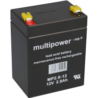 Multipower Blei Akku MP2,9-12 Pb 12V  2, gallery