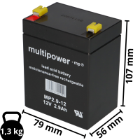 Multipower MP2,9-12 AGM Bleiakku gallery 19_2nd