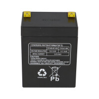 Multipower MP2,9-12 AGM Bleiakku 12V 2,9Ah – F4,8 6