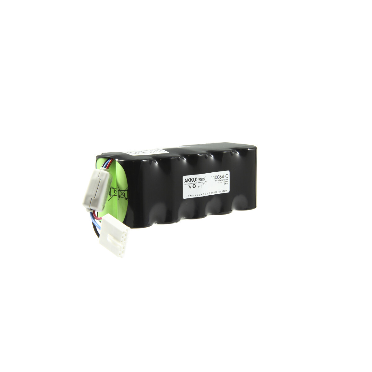 Original NiCd Akku für Weinmann Absaugpumpe Accuvac WM10647, WM15830 – 12 V 3 Ah