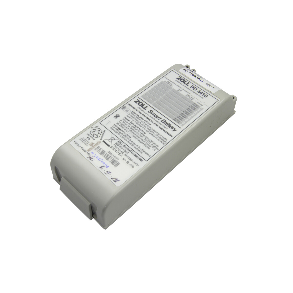 Original Blei Akku passend für Zoll Defibrillator NTP2/PD1400/1600/1700 – 10 V 2,5 Ah