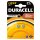 Duracell Alkaline-Knopfzelle LR44 Alkaline 1,5V / 105mAh 2er Blister