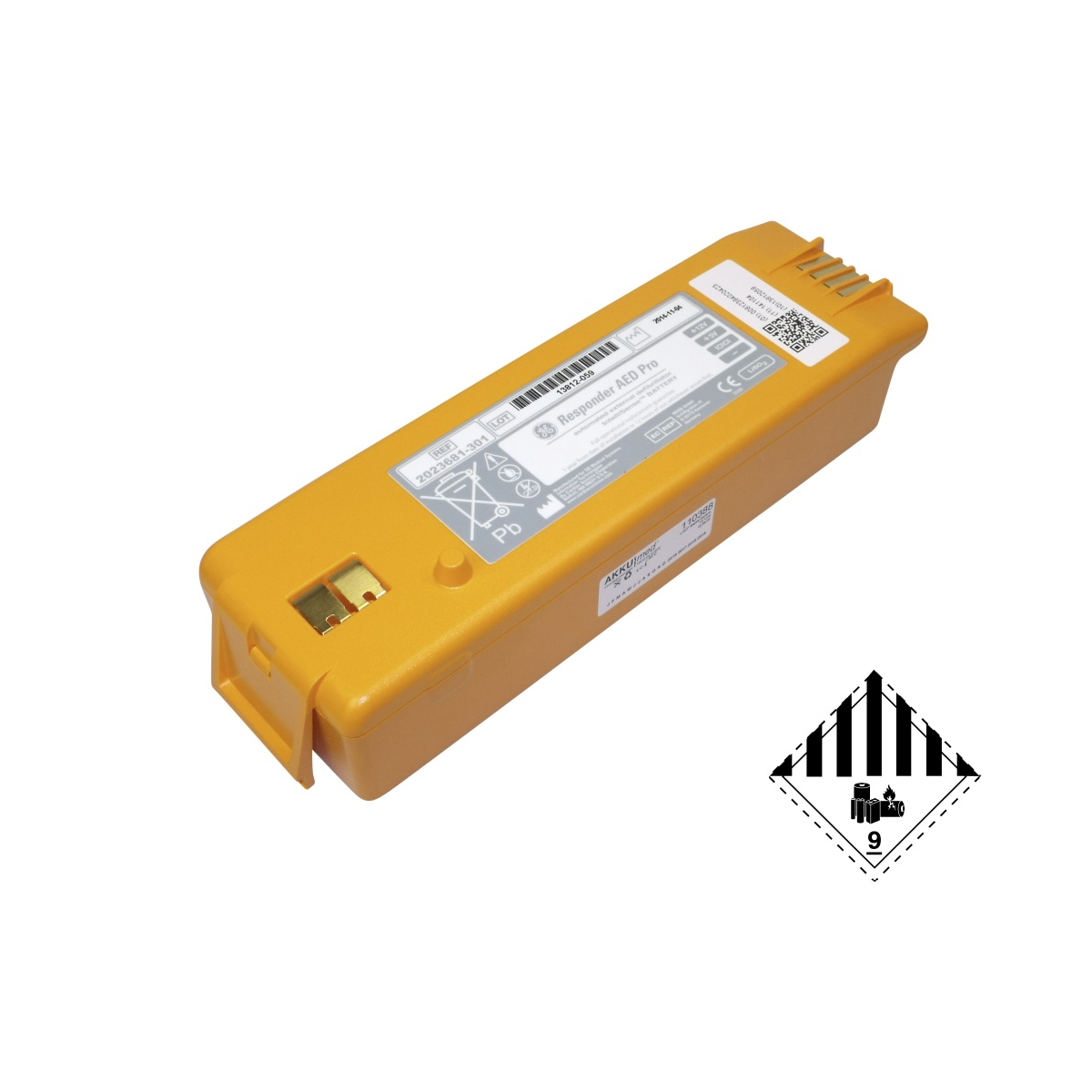Original Lithiumbatterie GE Responder AED Pro Defibrillator mit EKG