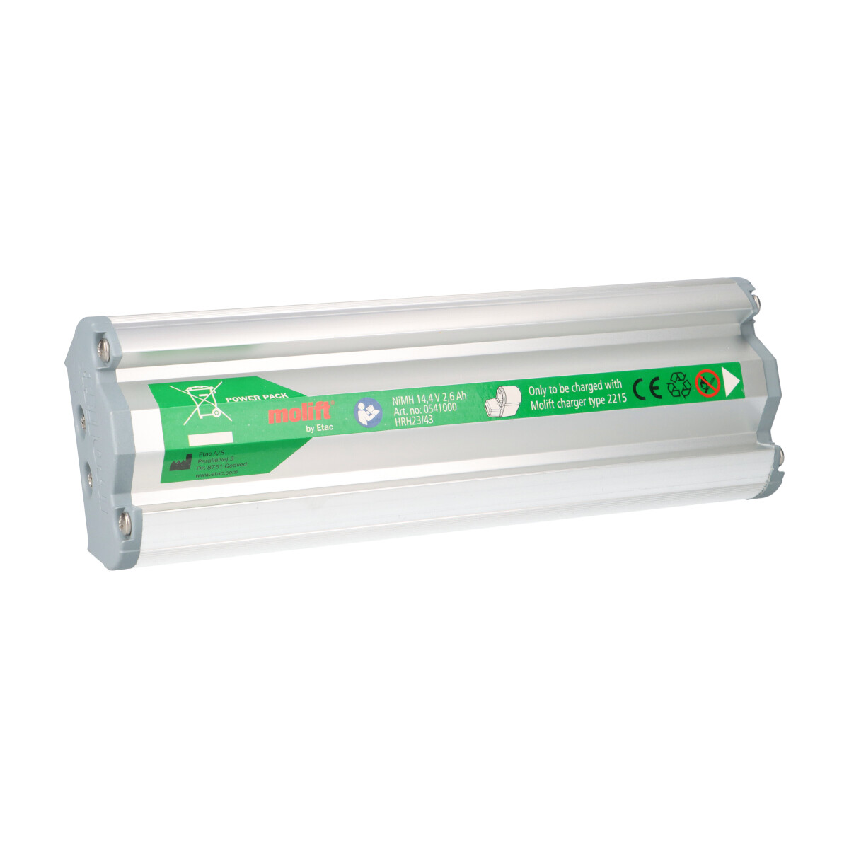 Original NiMH Akku für Molift Power Pac QR, Smart, Mover180 – Typ 0541000