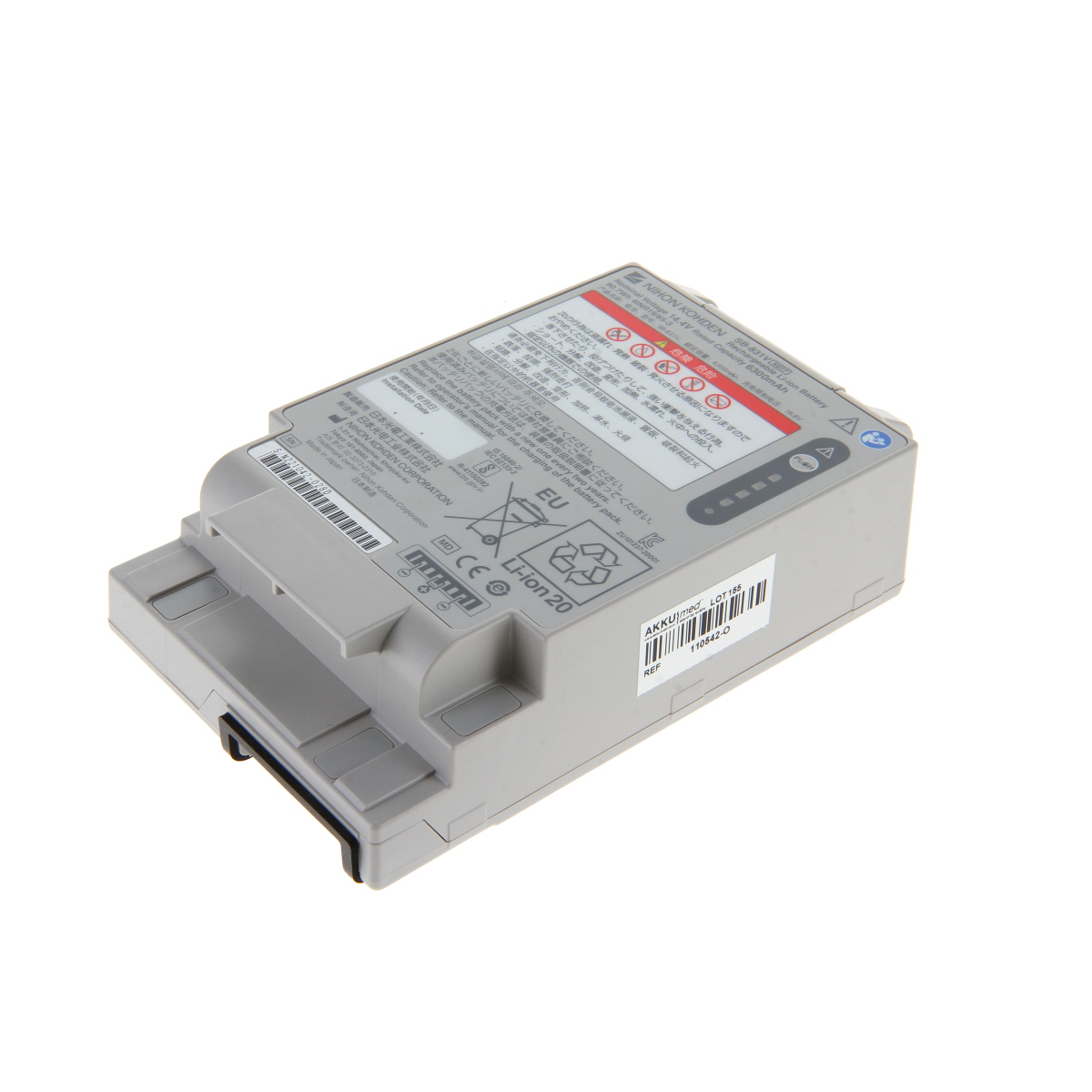 Original Li Ion Akku für Nihon Kohden TEC-8000 Serie - Typ SB831-V X077