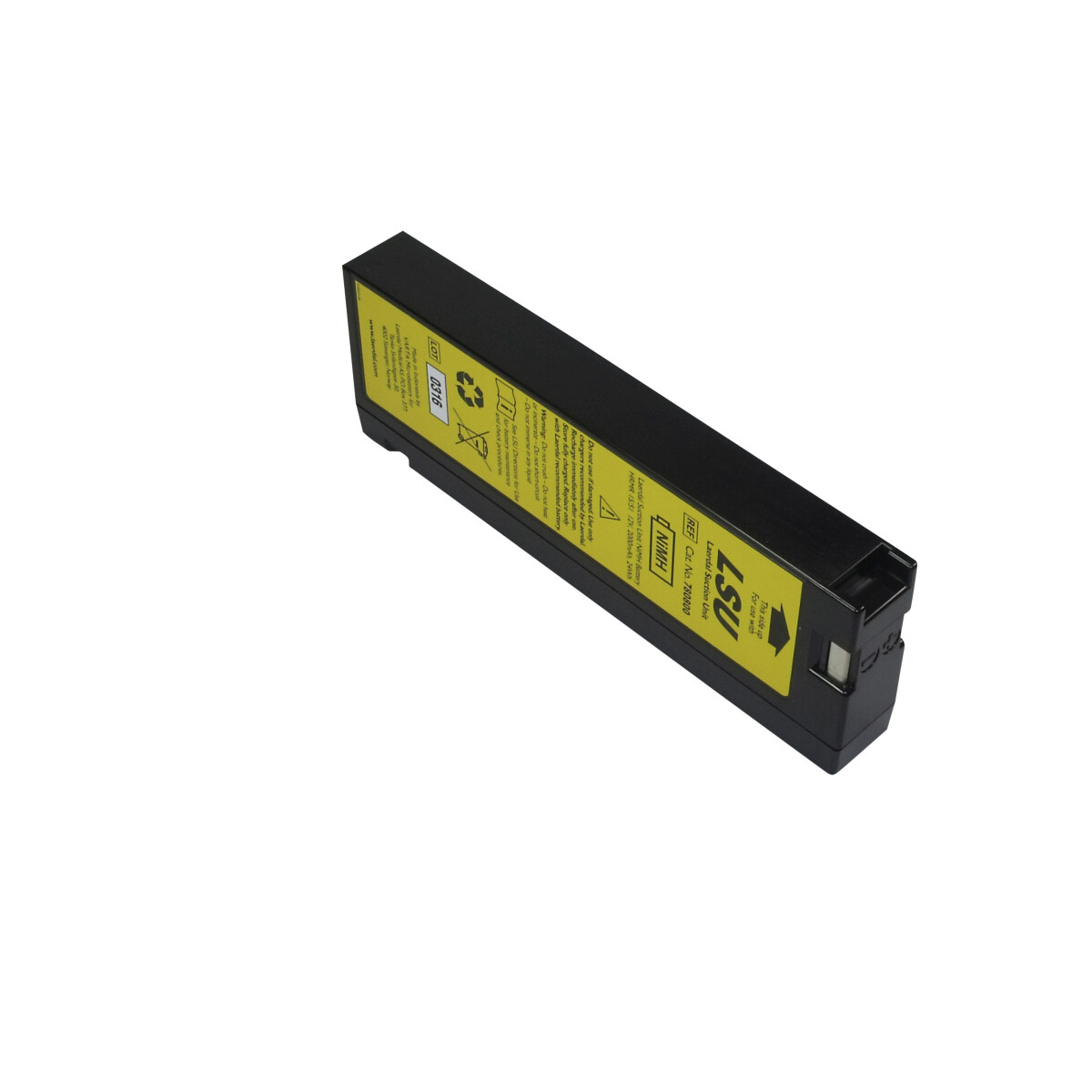 NiMH Akku passend für Laerdal Absaugpumpe LSU Akkutyp 780700 780800 – 12 V 2 Ah