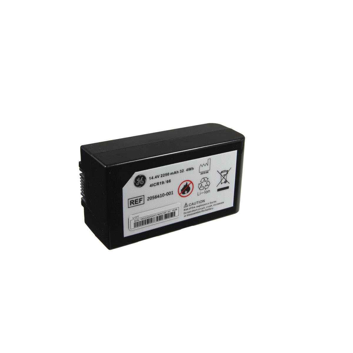 Original Li-Ion Akku für GE Marquette EKG Schreiber Mac 2000 – 14,54 V 3,5 Ah