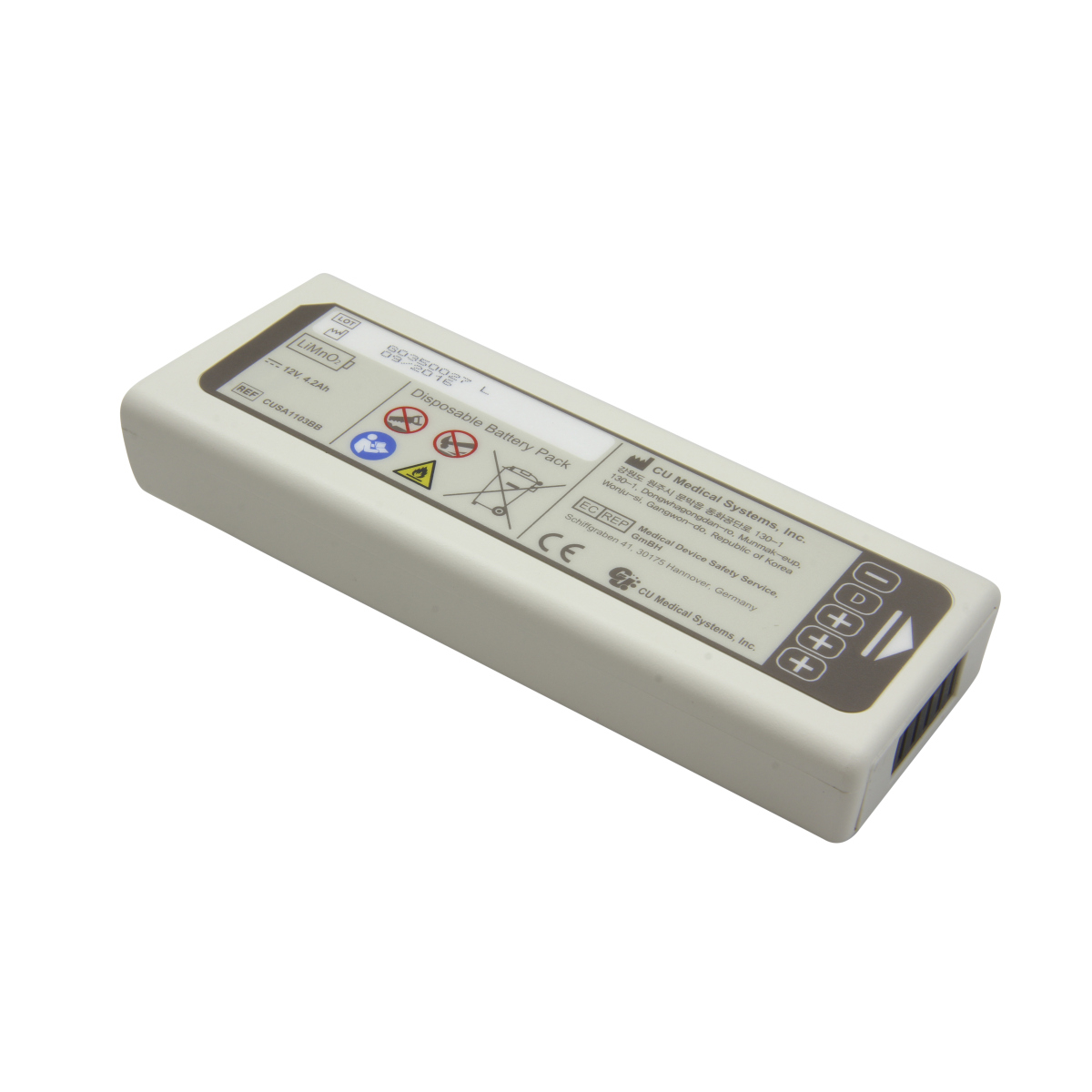 Original Lithiumbatterie Medical Econet für Defibrillator ME-PAD- O