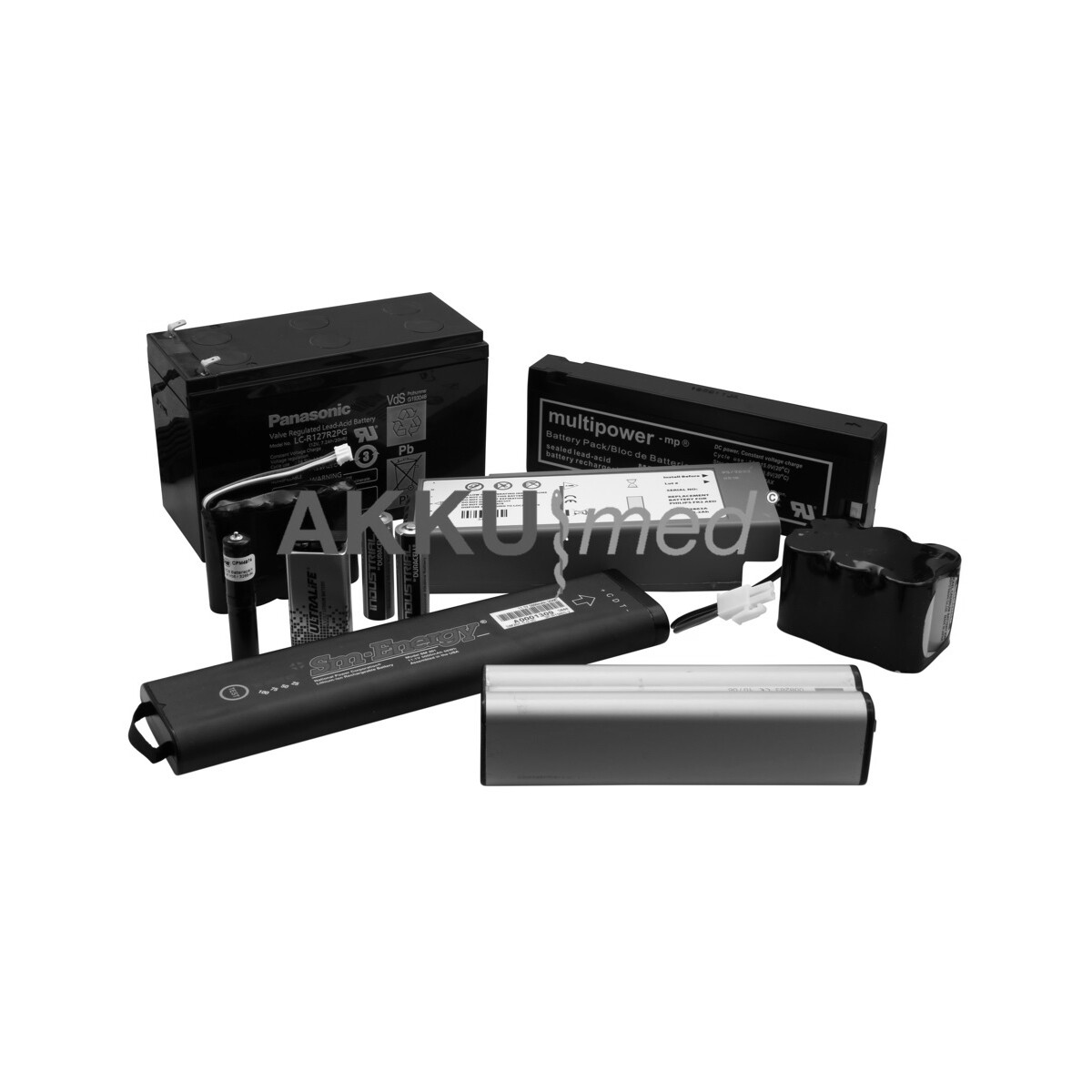 Original Li-Ion Akku für Verathon Bladderscan BVI 6100 Typ 0800-0400 – 3,7 V 0,9 Ah