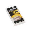 Duracell Hörgerätebatterie DA312 Zn/Luft 1,4V /...