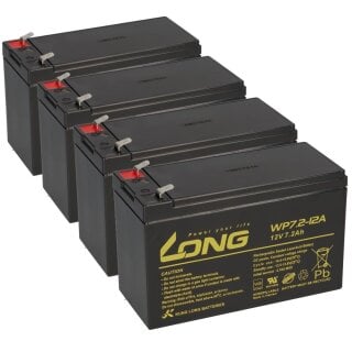 USV Akkusatz kompatibel XANTO RS 1500 AGM Blei Notstrom Batterie