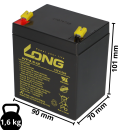 USV Akkusatz kompatibel ZINTO D 1100 R AGM Blei Notstrom Batterie