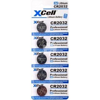 XCell CR2032 Lithium-Knopfzelle 3V / 220mAh