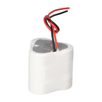 Notleuchtenakku 3,6V 4,0Ah NiCd D1x3 Pyramide – 20 cm 