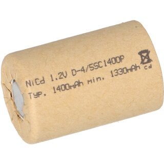 Neu 36 x NiCd 4/5 SubC Sub C 1.2V 2200mAh Wiederaufladbare Batterie mit Tab Blau 