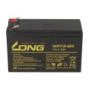 Bleiakku kompatibel PU7 UPS Battery 12V 7,2 Ah F2 wartungsfrei