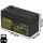 Bleiakku 12V 1,2Ah kompatibel Notstrom Alarm 920001 AGM VdS