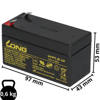 Kung Long WP1.2-12 AGM Akku 12V  gallery 27_2nd