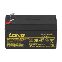 Kung Long WP1.2-12 AGM Akku 12V 1,2Ah – passend f&uuml
