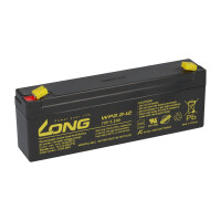 2x Kung Long WP2.2-12 AGM Akku 12V 2,2Ah – passend f&u