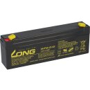 Bleiakku 12V 2,2Ah lead acid GP1222 battery AGM VdS