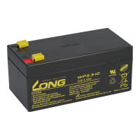 2x Kung Long WP3.3-12 AGM Akku 12V 3,3Ah – passend f&u