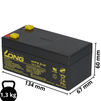 Kung Long WP3.3-12 AGM Akku 12V  gallery 5_2nd