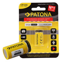 PATONA Li-Ion 3,7V Akku CR123A 16340 Zel productbox