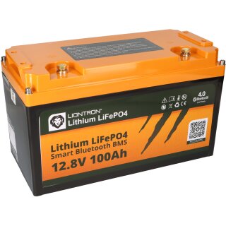 LIONTRON LiFePO4 12,8V 100Ah LX Smart BMS mit Bluetooth