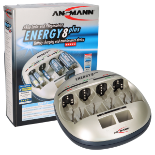 Ansmann Energy 8 plus Akku Lade und Pflegestation unbestückt