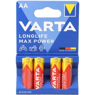 Varta AA Mignon MAX POWER 4706 Batterie 4er Blister