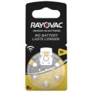 Rayovac Hörgerätebatterie HA10 Hearing Aid, Acoustic 6er...