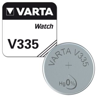 2 x Varta V335 Uhrenbatterien 1,55 V SR512SW 280-68 6mAh Batterie Knopfzelle 