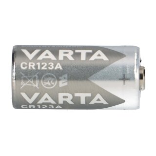 Varta CR123A CR123 Lithium Batterie 3V 1480mAh 1er Blister