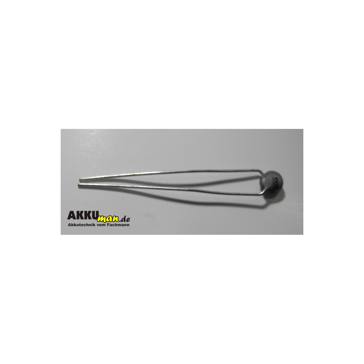 NTC 10 kΩ bedrahtet – B25/100 = 4300 K, Ø 5,5 × 5 mm, Raster 5 mm, −55…+125 °C