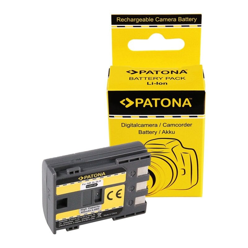 Akku f. Canon NB-2L Camcorder MV5 MV5i MV5iMC MV6iMC MV790 MV800 von PATONA
