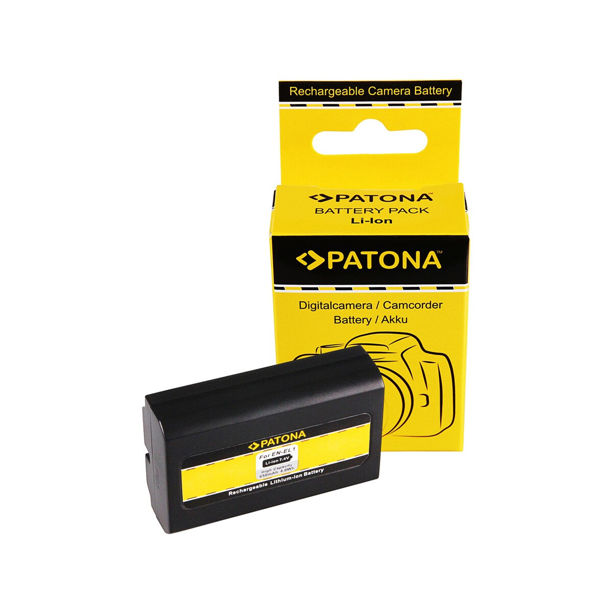 Akku kompatibel zu Nikon EN-EL1 COOLPIX 775 880 885 995 4300 4500 4800 5000 5400