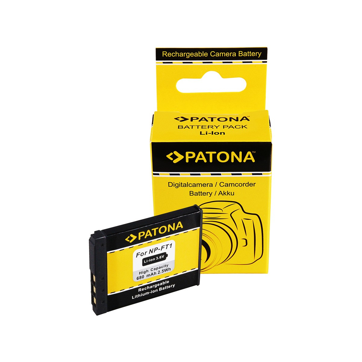 Akku kompatibel zu Sony NP-FT1 Cyber-shot DSCT1 DSC-T1 DSCT10 DSC-T10 DSCT11