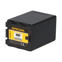 PATONA Akku passend für Panasonic VW-VBN390 HC HCX920M 