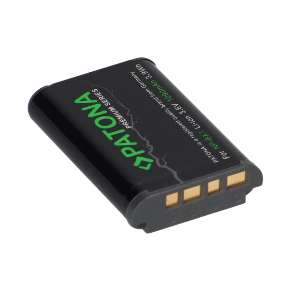 DSTE Caricabatterie Doppio Per Sony NP-FM50/FM55H/FM500H/QM71/QM91 - Con Adattatore Auto - 4
