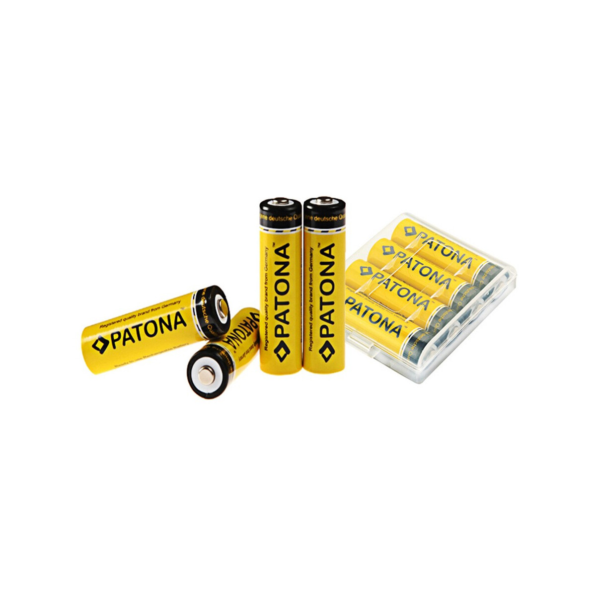 PATONA 4x Akku f. Mignon AA LR6 LR06 2450mAh