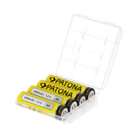 PATONA 4x Akku für Mignon AA LR6 LR06 2450mAh 7