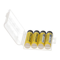 PATONA 4x Akku für Micro AAA LR3 LR03 900mAh inkl. Box 