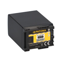 PATONA Akku passend für Canon BP-828 HF HFG30 HF-G30 BP