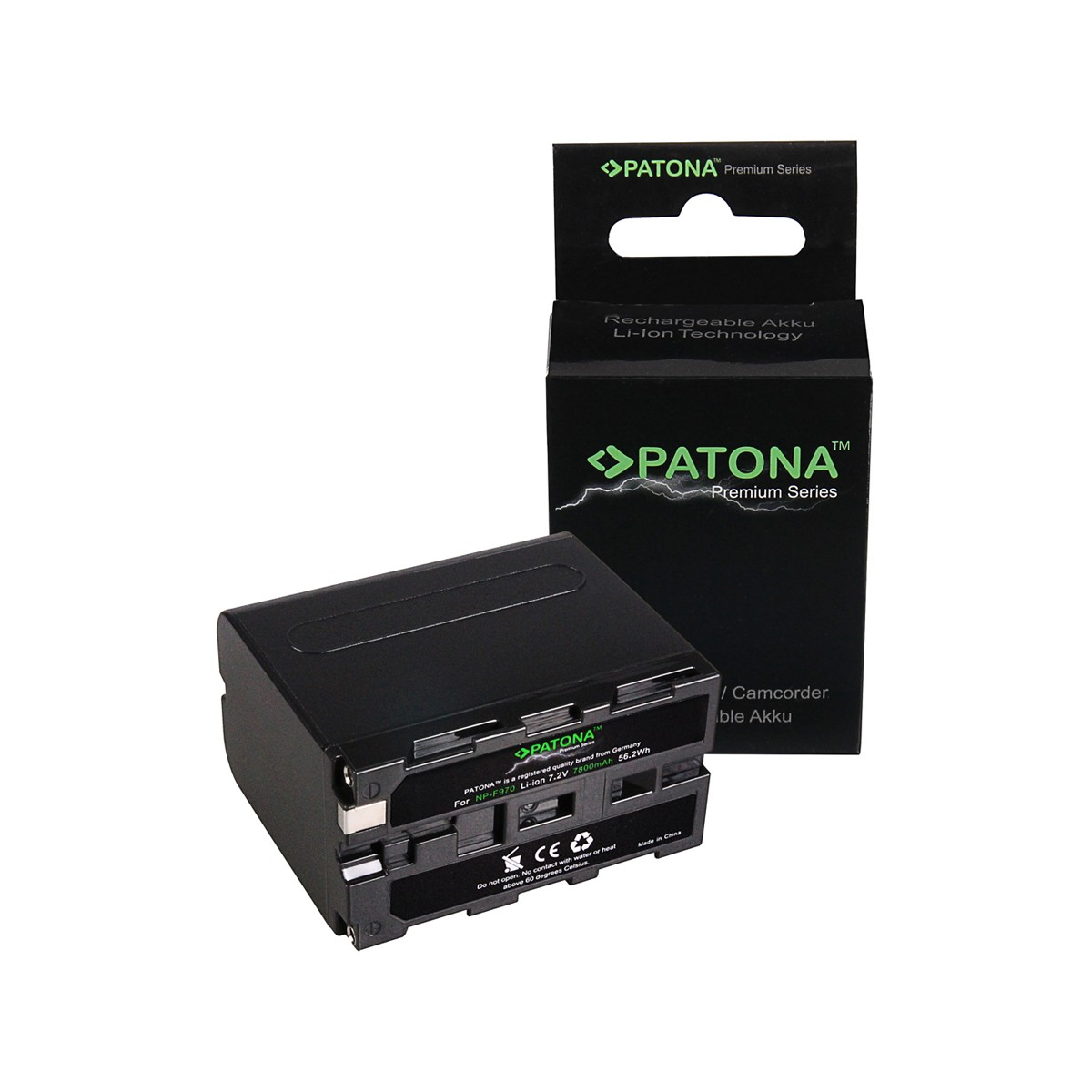 Premium Akku f. Sony NP-F970 CCD CCDSC5 CCD-SC5 CCDSC65 CCD-SC65 CCDTR1 CCD-TR1 von PATONA