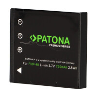 PATONA Premium Akku für Fujifilm NP-40 Finepix F402 F-4