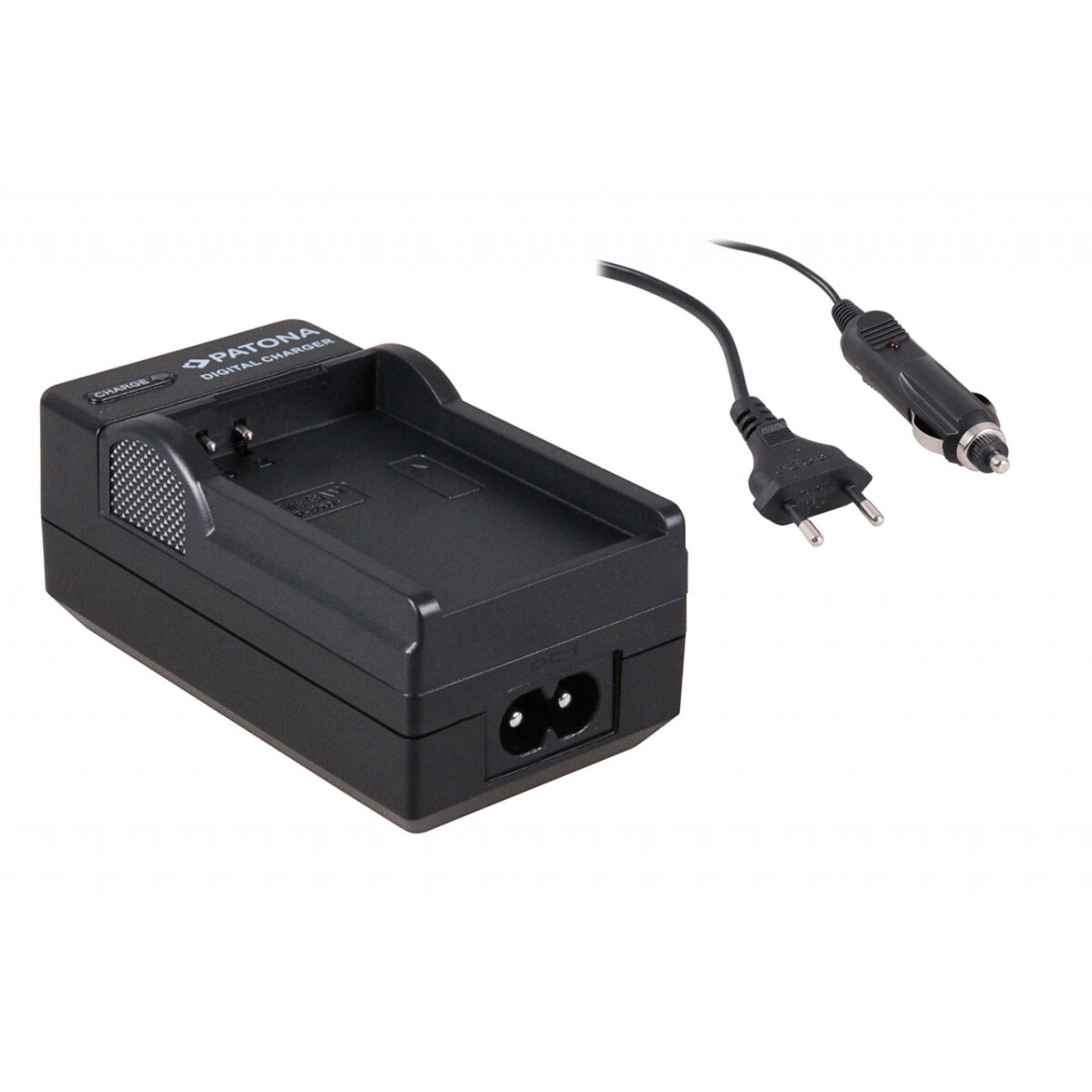 PATONA 2 in 1 Ladegerät für Samsung BP-80W Digimax SCD385SC SC-D385SC VPD381 VP-D381